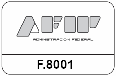 Formulario F8001 interactivo.  Solicitud de comp. Clase A